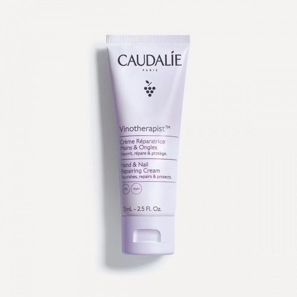 Caudalie Vinotherapist Crema Reparadora para Manos y Uñas con Manteca de Karité 75ml