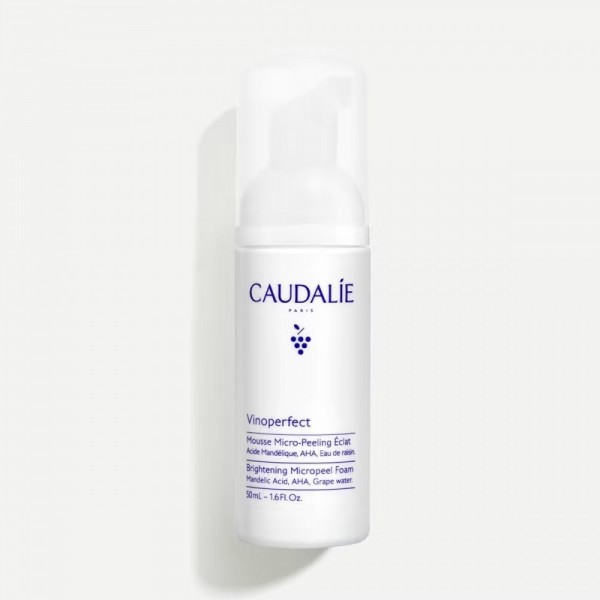 Caudalie Vinoperfect Espuma Micropeeling Luminosidad con Ácido Mandélico (AHA) 50ml