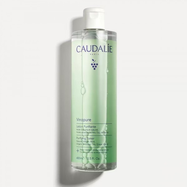 Caudalie Vinopure Tónico Purificante con Acido Salicílico 400mL