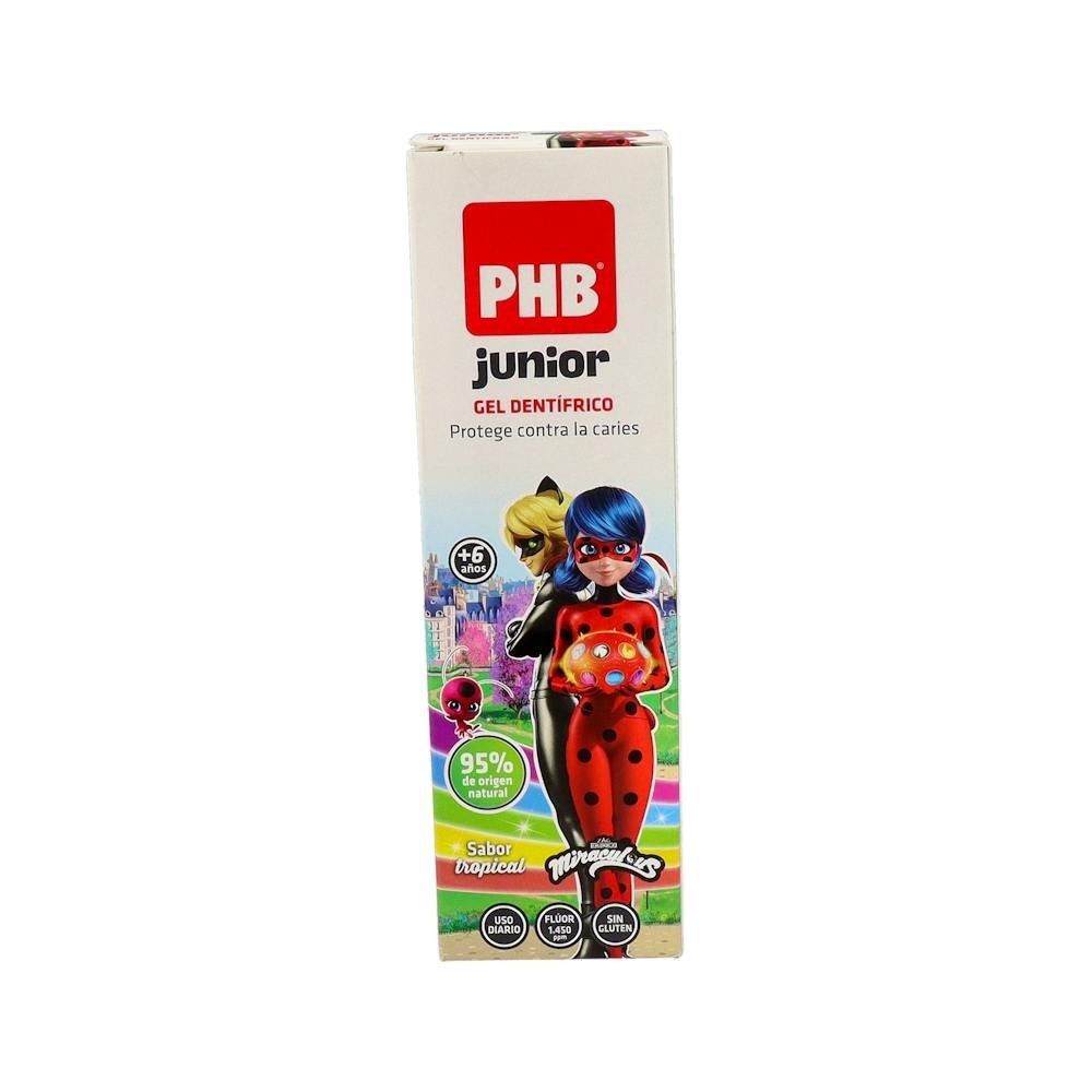 Phb Junior Pasta Dental Infantil Fresa Ladybug...