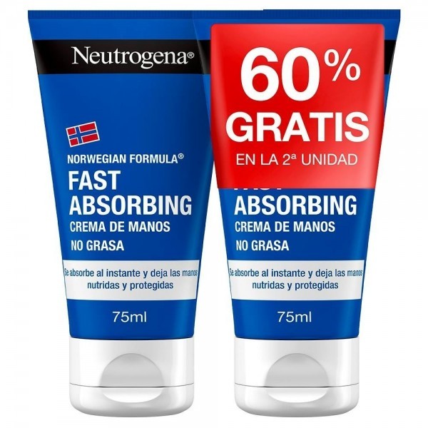 Neutrogena, Crema de Manos Rápida Absorbción, Reparadora de Grietas, Fórmula Noruega, Para Pieles Secas y Agrietadas, Textura Li