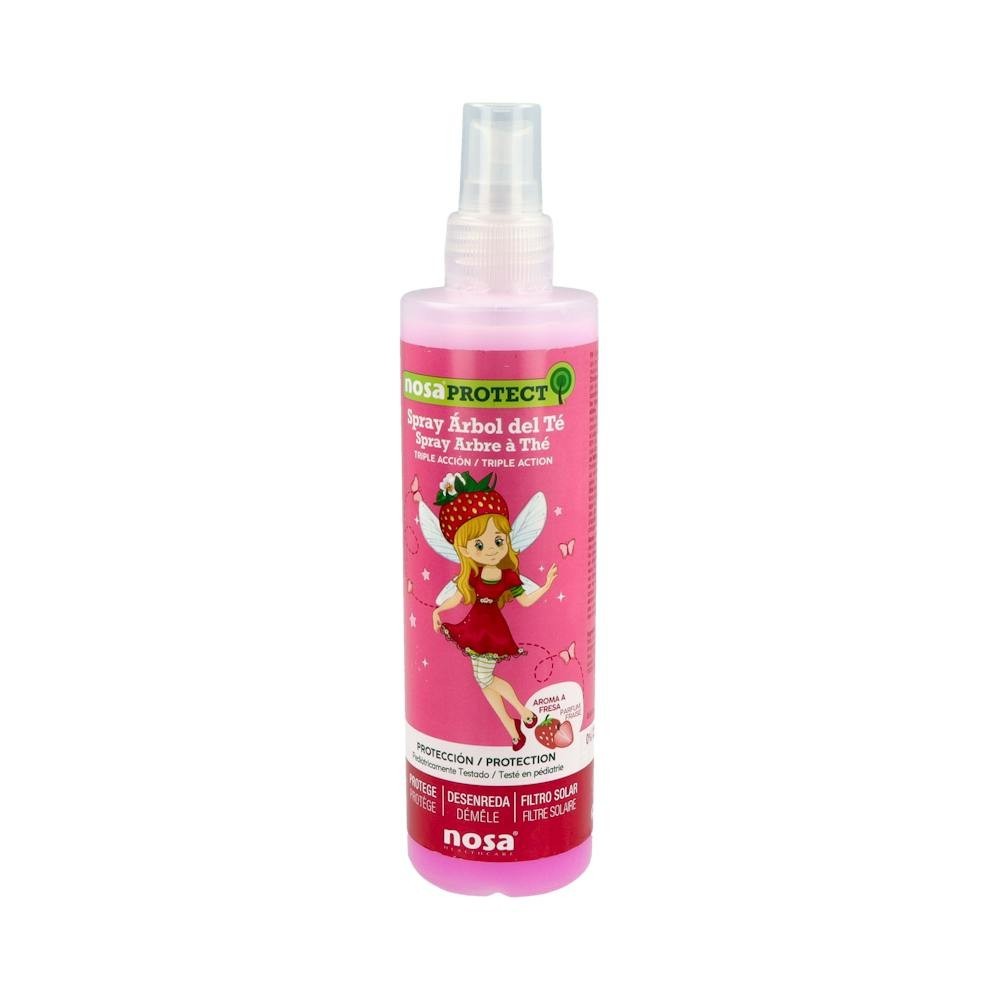 Nosa Spray Triple Accion Arbol Te Fresa 250 Ml