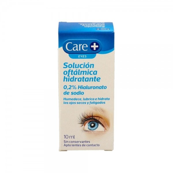 Care+ Sol Oftal Stada 0,2% Hialu Sodio 10 Ml