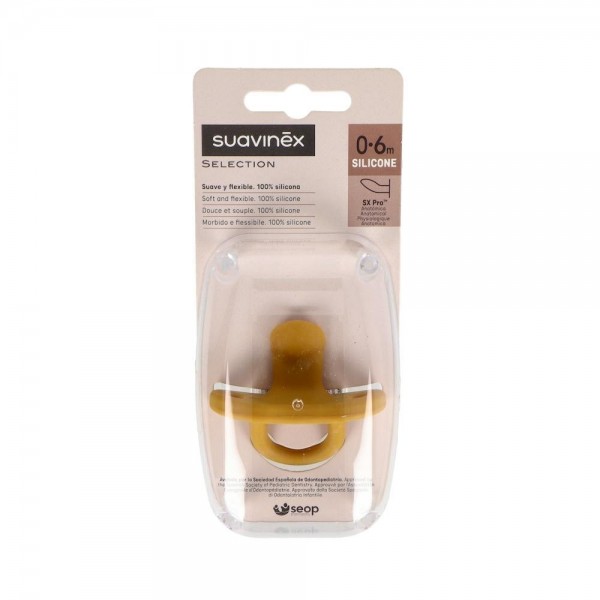 Chupete Suavinex Smoothie Todo Silicona Anat 0-6 1 Un