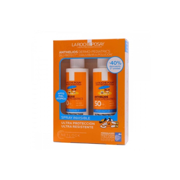 La Roche-Posay Anthelios Dermo-Pediatrics Spray Invisible SPF50+ 2x200ml