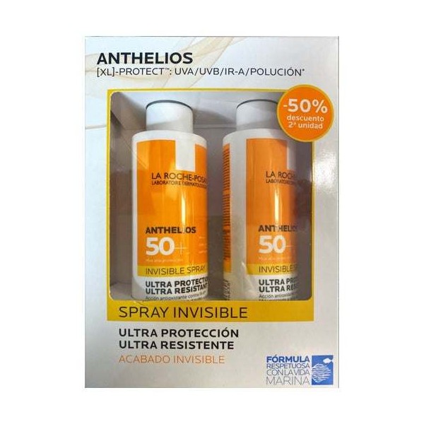 La Roche-Posay Anthelios Invisible Spray SPF50+ 2x200ml