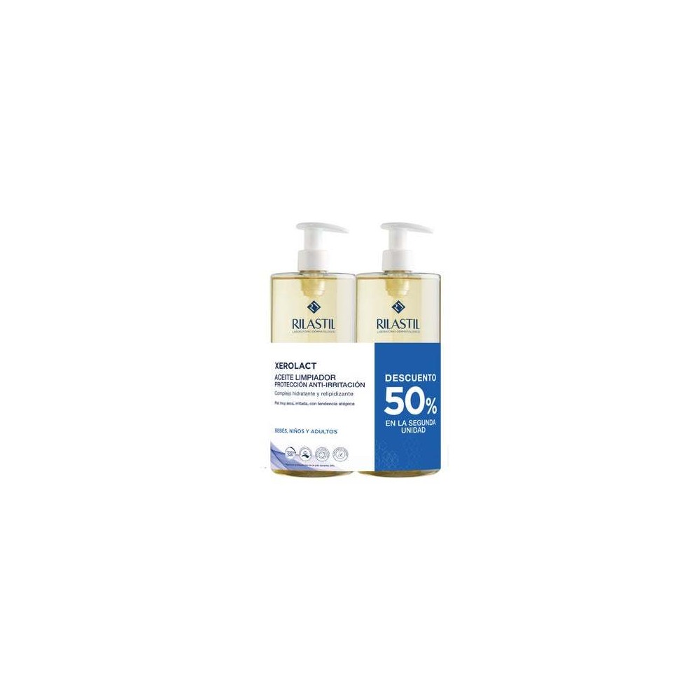 Rilastil Xerolact Aceite de Ducha Limpiador...
