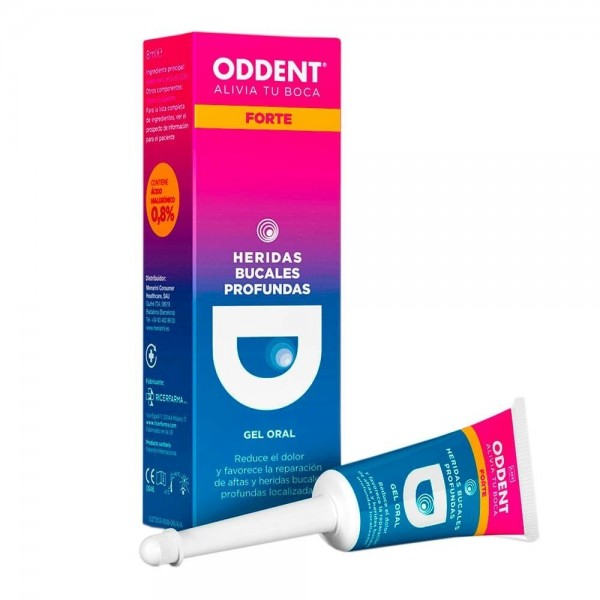 Oddent Forte Gel Oral 8Ml