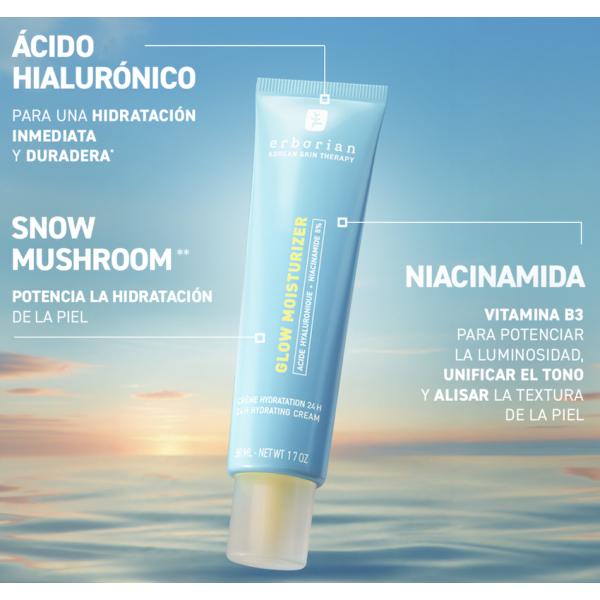 Crema Hidratante Glow Moisturizer (50ml) | Erborian