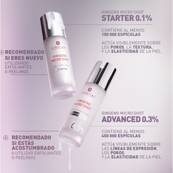Sérum Ginseng Micro Shot Advanced (30ml) | Erborian
