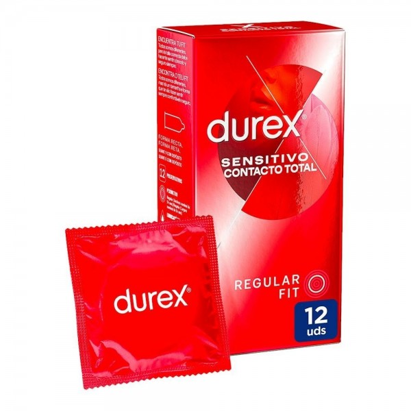 Durex Sensitivo Contacto Total 12 Ud