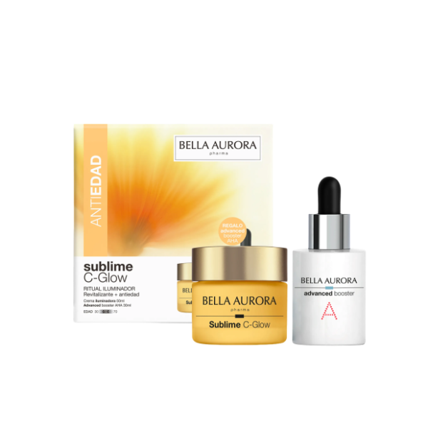 Pack sublime C-Glow + advanced booster | Bella Aurora