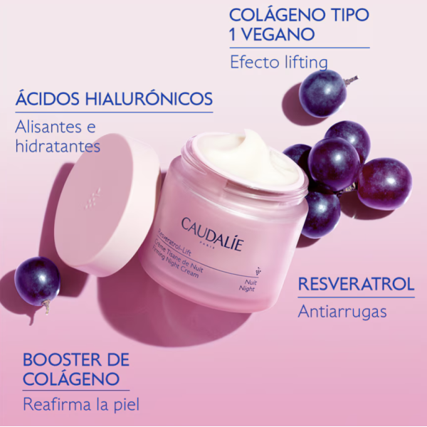 Crema Tisana de Noche con Resveratrol-Lift (50ml) | Caudalie 2