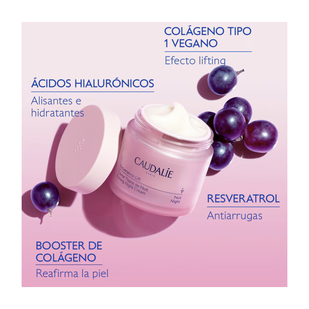 Crema Tisana de Noche con Resveratrol-Lift...