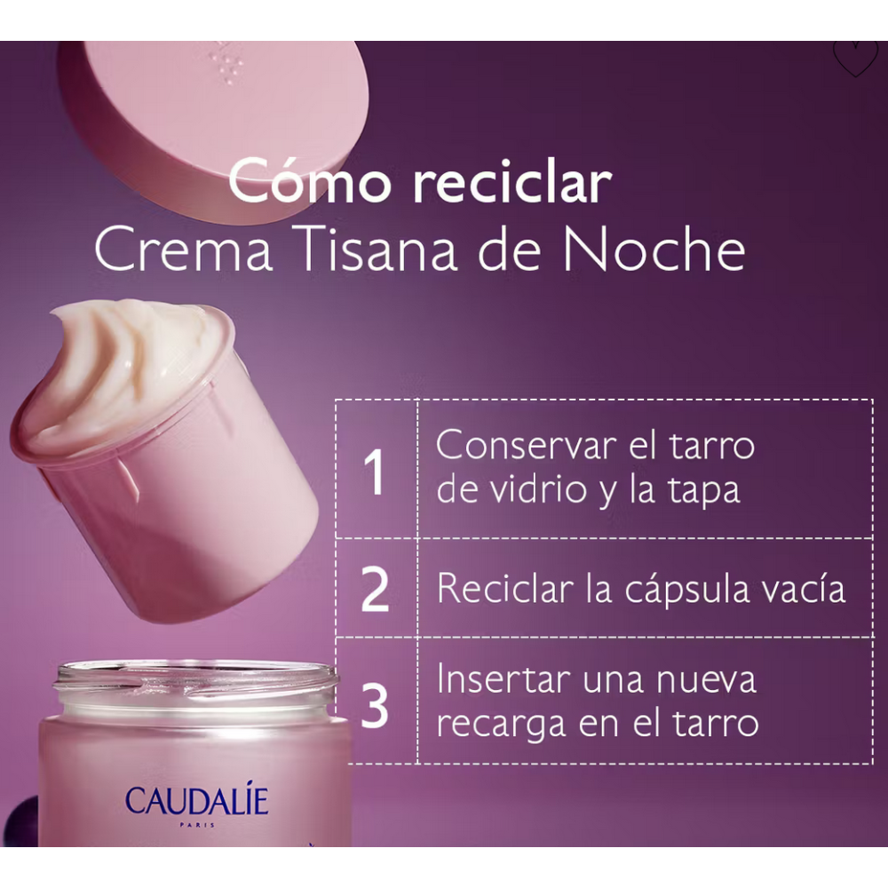 Recarga Crema Tisana de Noche Resveratrol-lift...