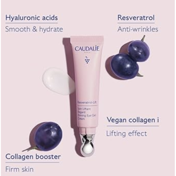 Tratamiento Lifting Ojos Resveratrol-lift (15ml) | Caudalie 2