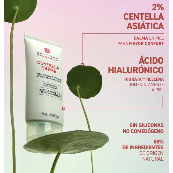 Centella Crema Hidratante Anti-rrojeces (50ml) | Erborian