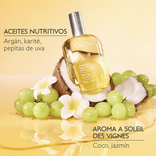 Aceite Corporal Nutritivo Soleil Des Vignes (100ml) | Caudalie