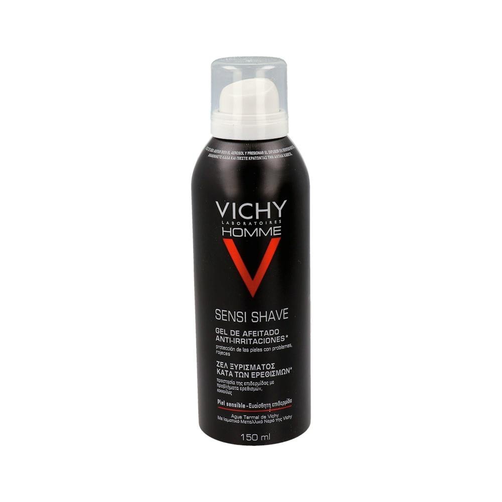 Vichy Homme Gel Afeitado P/Sensible 150 Ml