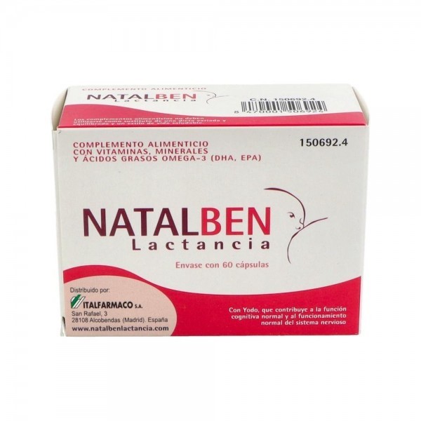 Natalben Lactancia 60 Caps