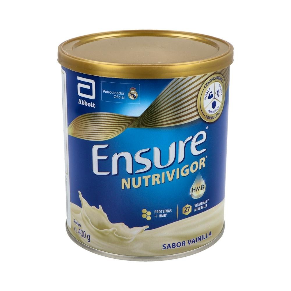 Ensure Nutrivigor Vainilla Lata 400 Gr