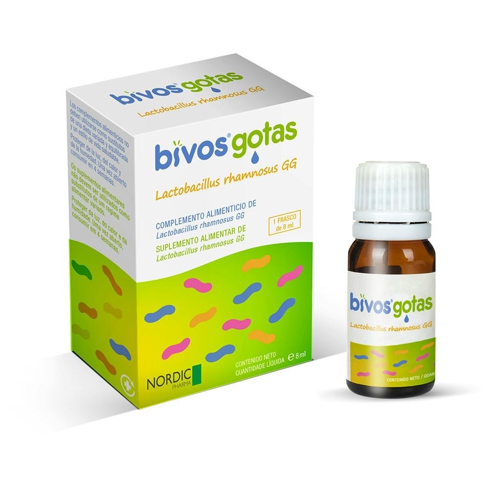 Bivos Gotas Lactobacillus Gg 8 Ml