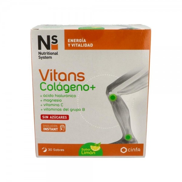 Ns Vitans Colageno+ Limon 30 Sobres