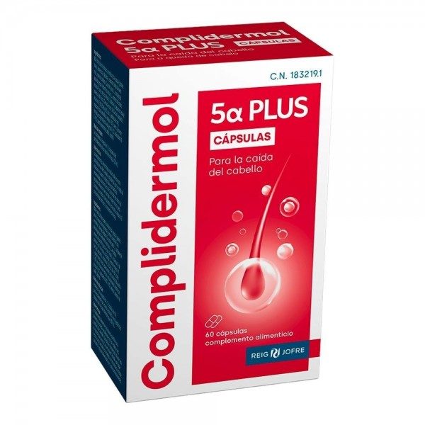 Complidermol 5Alfa Plus 60 Caps