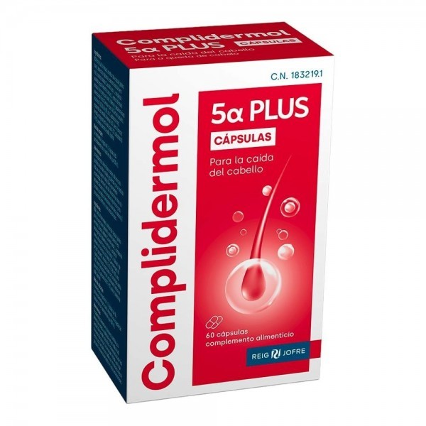 Complidermol 5Alfa Plus 60 Caps