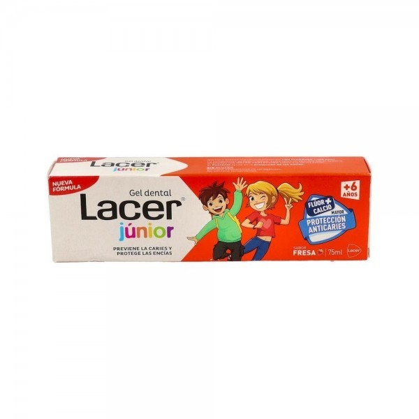 Lacer Gel Den Junior Fresa 75 Ml