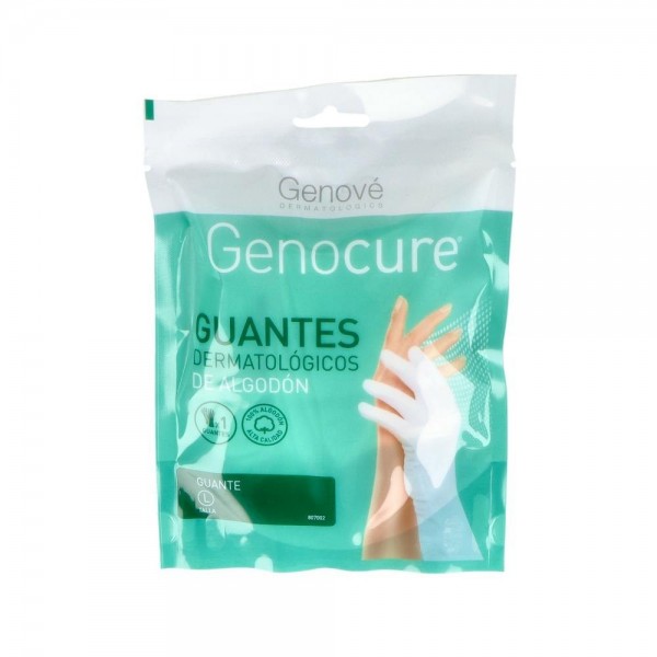 Guantes Derm Genocure Algod 9-10 Gde