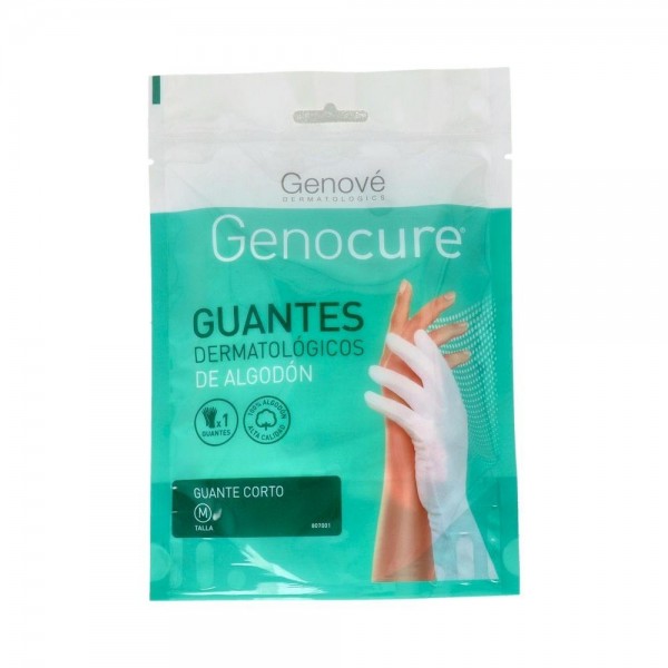 Guantes Derm Genocure Algod 8 Med