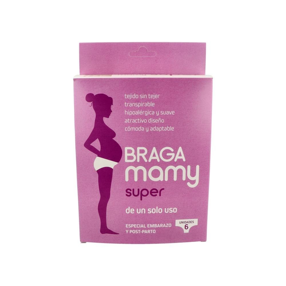 Braga Mamy Super Tst Embar/Postparto Caja 6 U