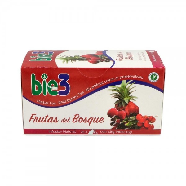 BIE 3 TE FRUTAS DEL BOSQUE 25 BOL