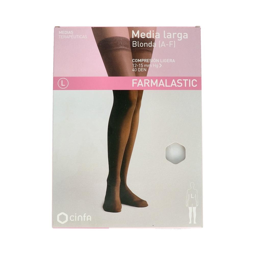 Media Farmal Lar Lig-40 C/Punt Blonda Capuch...