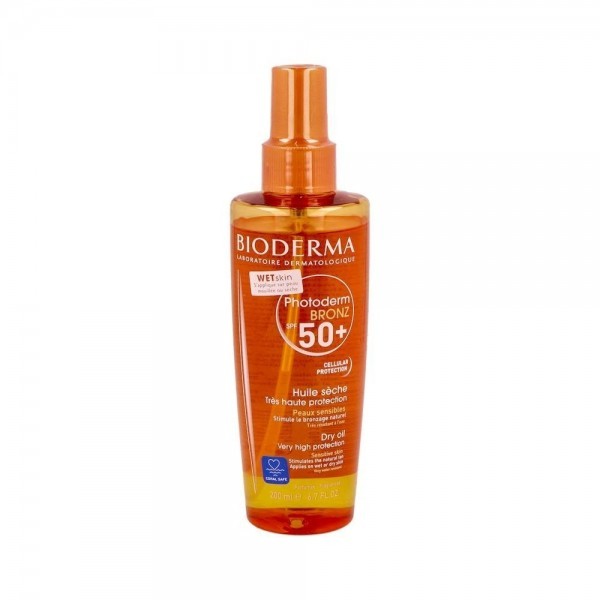 Photoderm Bronz Aceite Seco Invisible Spf 50+ Uva27 Spray 200 Ml