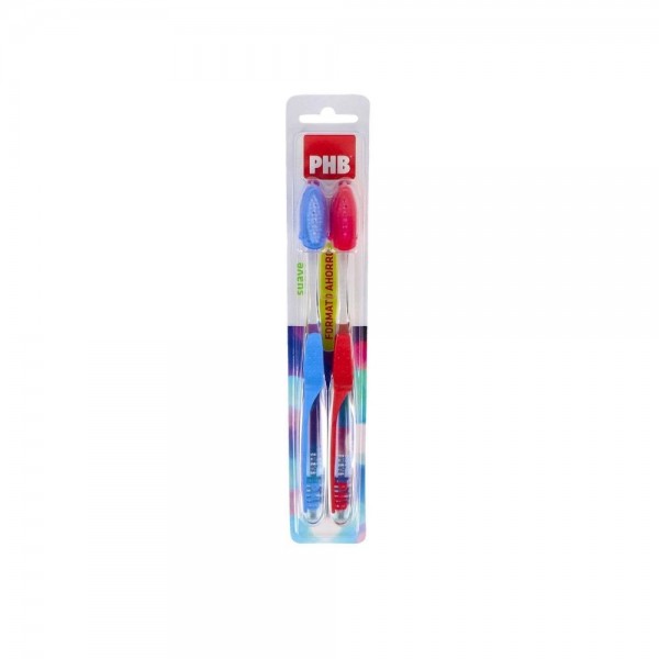 Cepillo Dental Phb Plus Suave Adulto Duplo