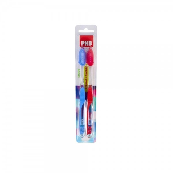Cepillo Dental Phb Plus Suave Adulto Duplo