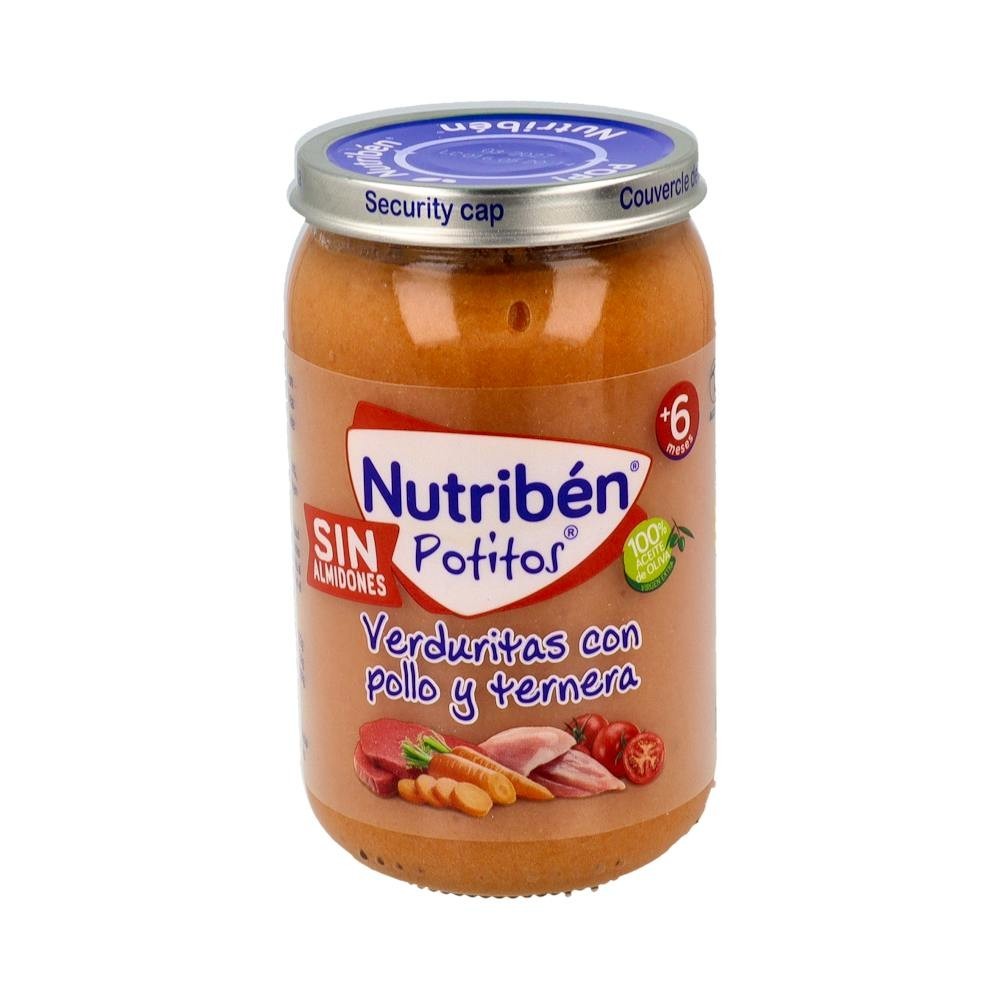 Nutriben Potito Pollo Ternera Verduritas 235 G...
