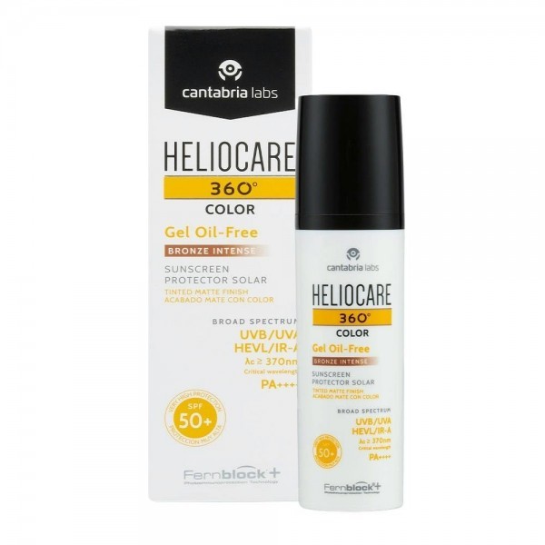 Heliocare 360º Gel Oil Free Color Bronze Intense Spf 50+ 50