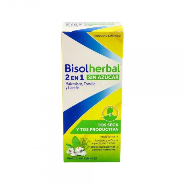 Bisolherbal 2 En 1 S/Azucar 120 Ml Jarabe