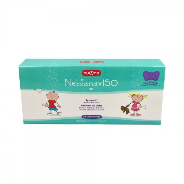 Nebianax Iso Kit + Spray Sol 20 Viales 5 Ml