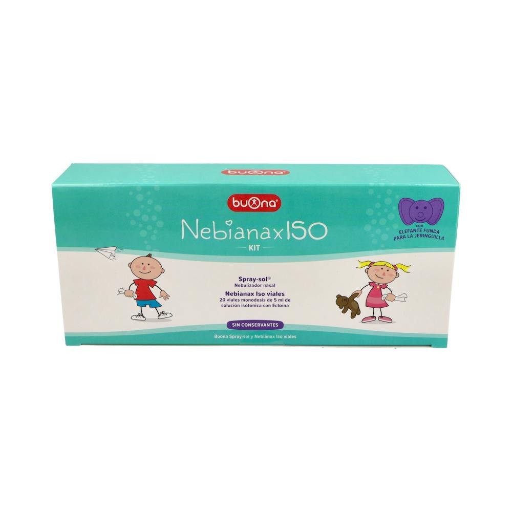 Nebianax Iso Kit + Spray Sol 20 Viales 5 Ml