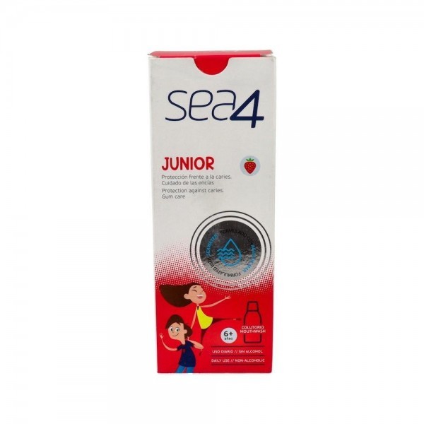 Sea4 Colutorio Junior +6 Años Fresa 500 Ml