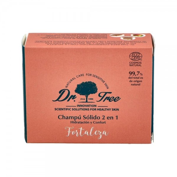 Dr. Tree Eco Champu Solido Cosmos Fortaleza 75 G