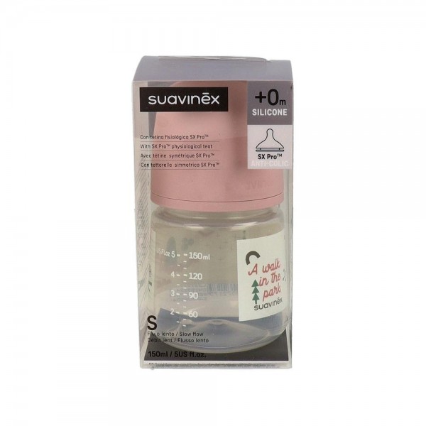 Biberon Suavinex Tetina Fisiologica Silicona T/U 0-6 M...