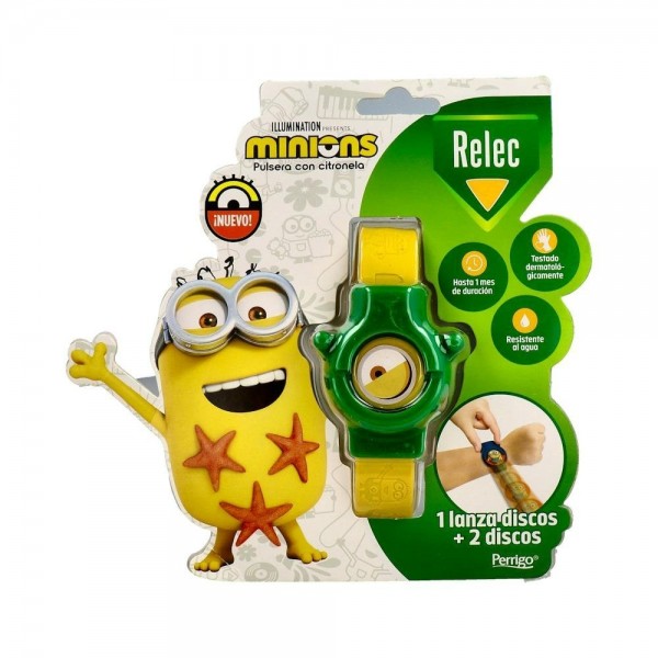 Relec Pulsera Niños Minions Verde