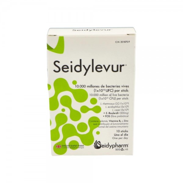 Seidylevur Adultos 3,7 G 10 Sticks Bucodisp