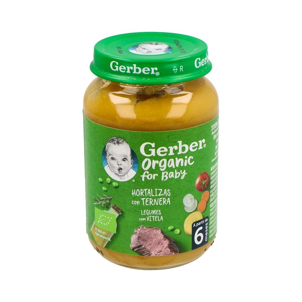 Gerber Org Horatalizas Ternera 190 G