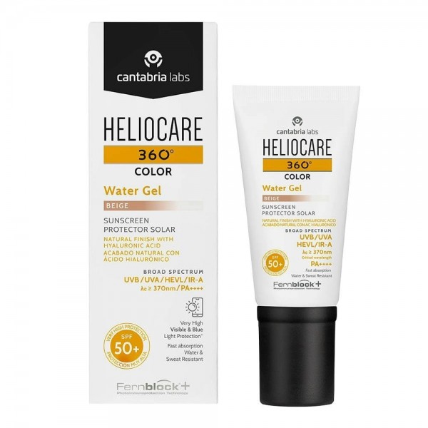Heliocare 360º Color Water Gel Beige Spf 50+ 50 Ml.